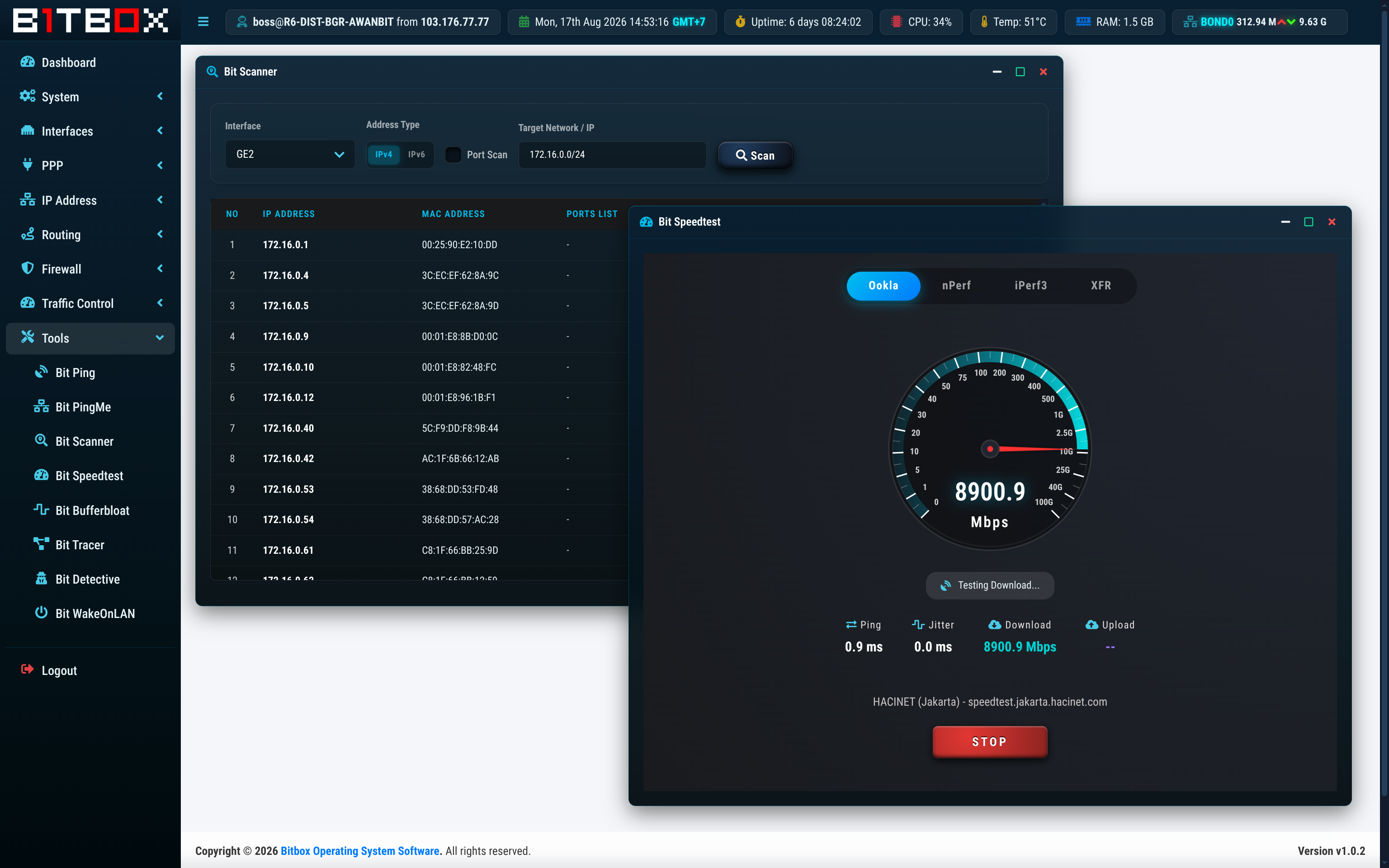 Scanner & Speedtest